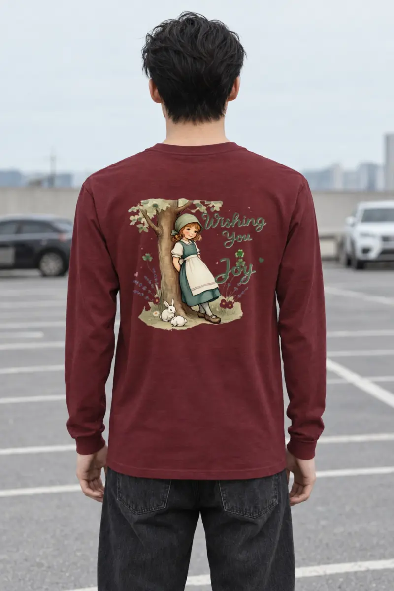 "Wishing You Joy" Unisex Longsleeve T-shirt