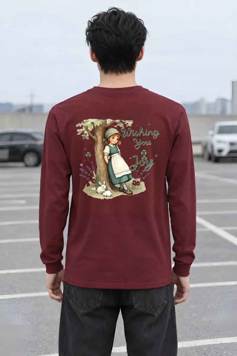 "Wishing You Joy" Unisex Longsleeve T-shirt