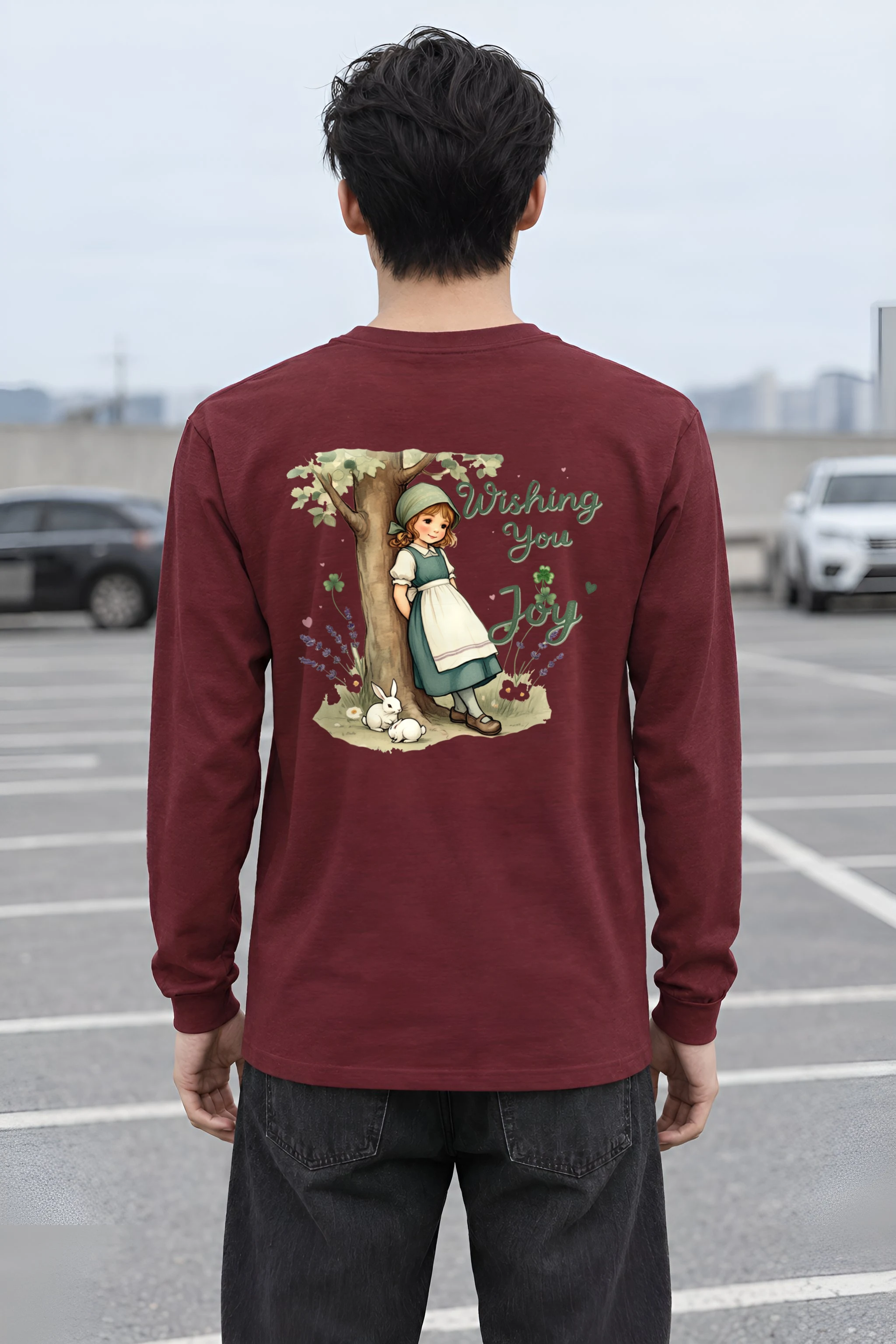 "Wishing You Joy" Unisex Longsleeve T-shirt