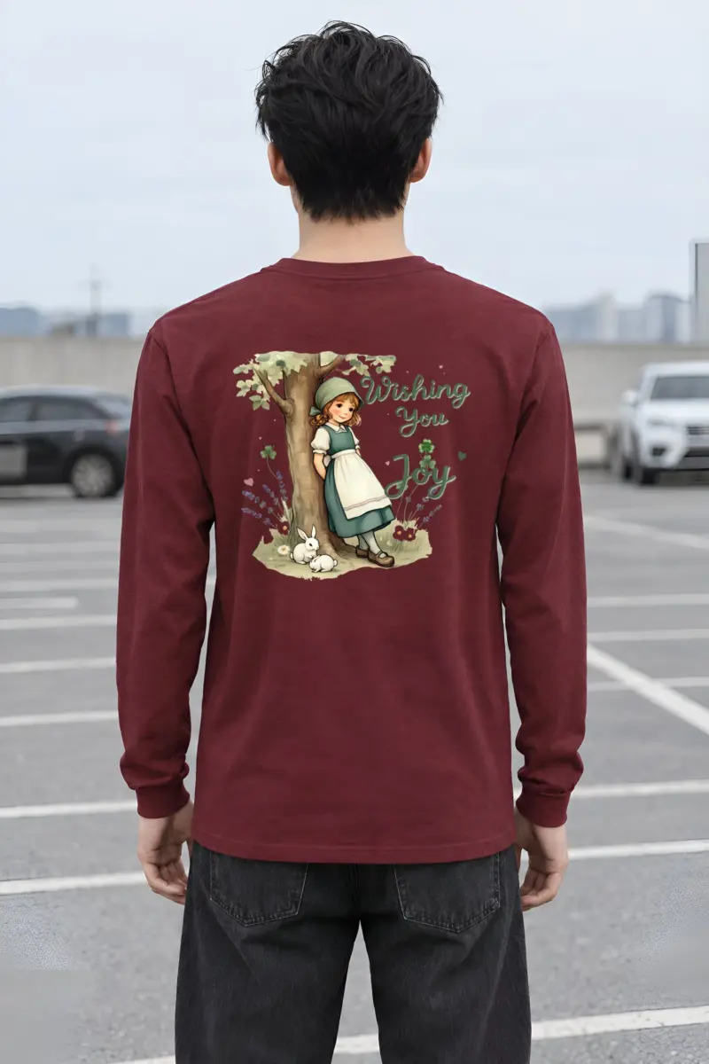 "Wishing You Joy" Unisex Longsleeve T-shirt