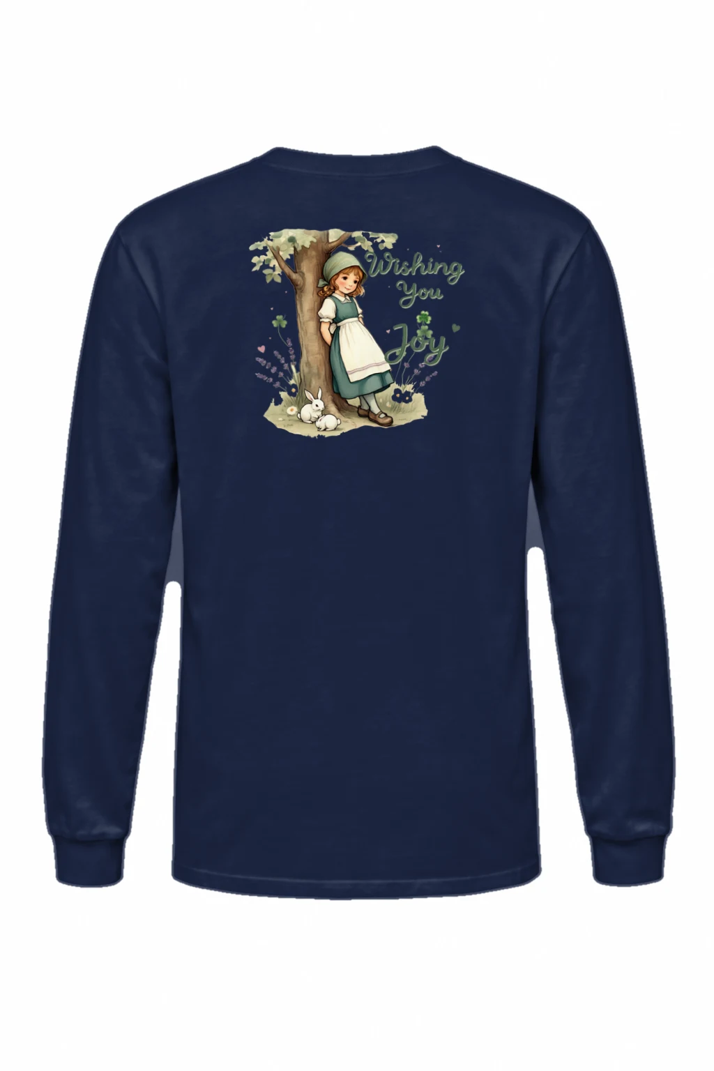 "Wishing You Joy" Unisex Longsleeve T-shirt | Gildan 2400