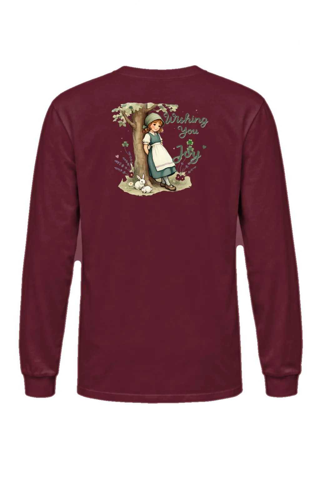 "Wishing You Joy" Unisex Longsleeve T-shirt | Gildan 2400
