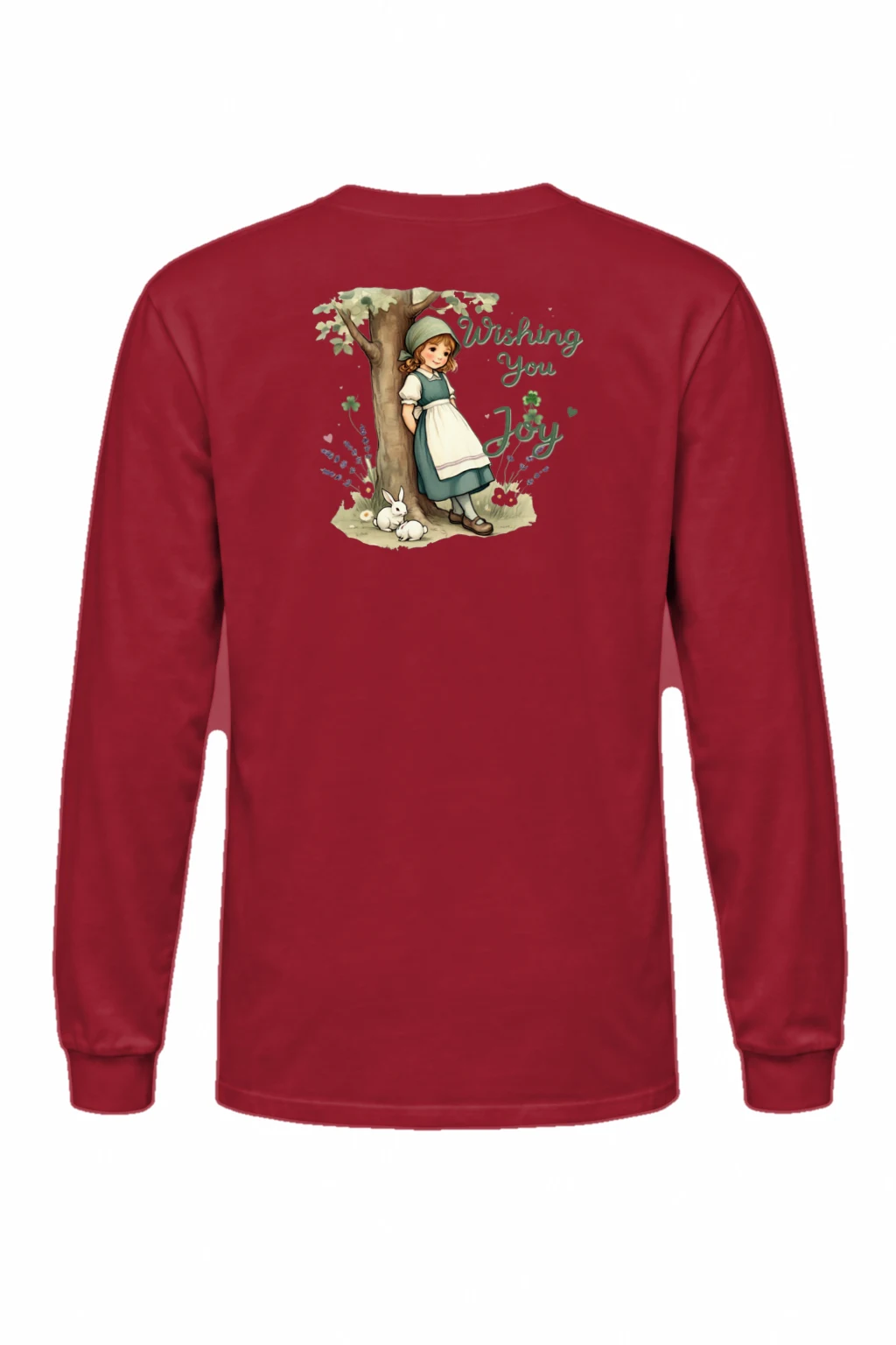 "Wishing You Joy" Unisex Longsleeve T-shirt | Gildan 2400