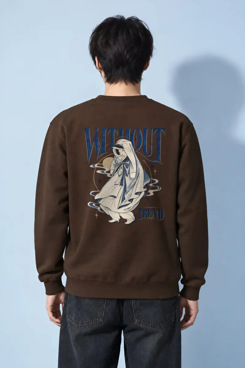 "Without Trend" Heavy Blend Unisex Crewneck Sweatshirt