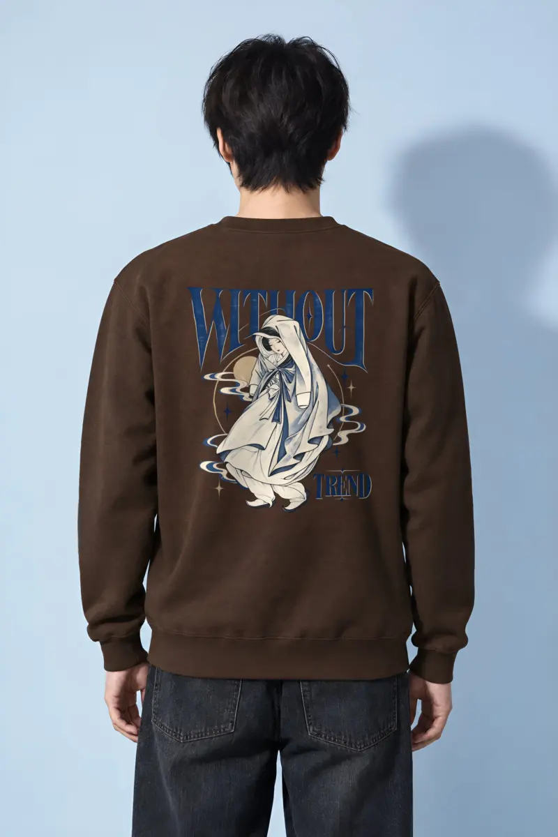 "Without Trend" Heavy Blend Unisex Crewneck Sweatshirt