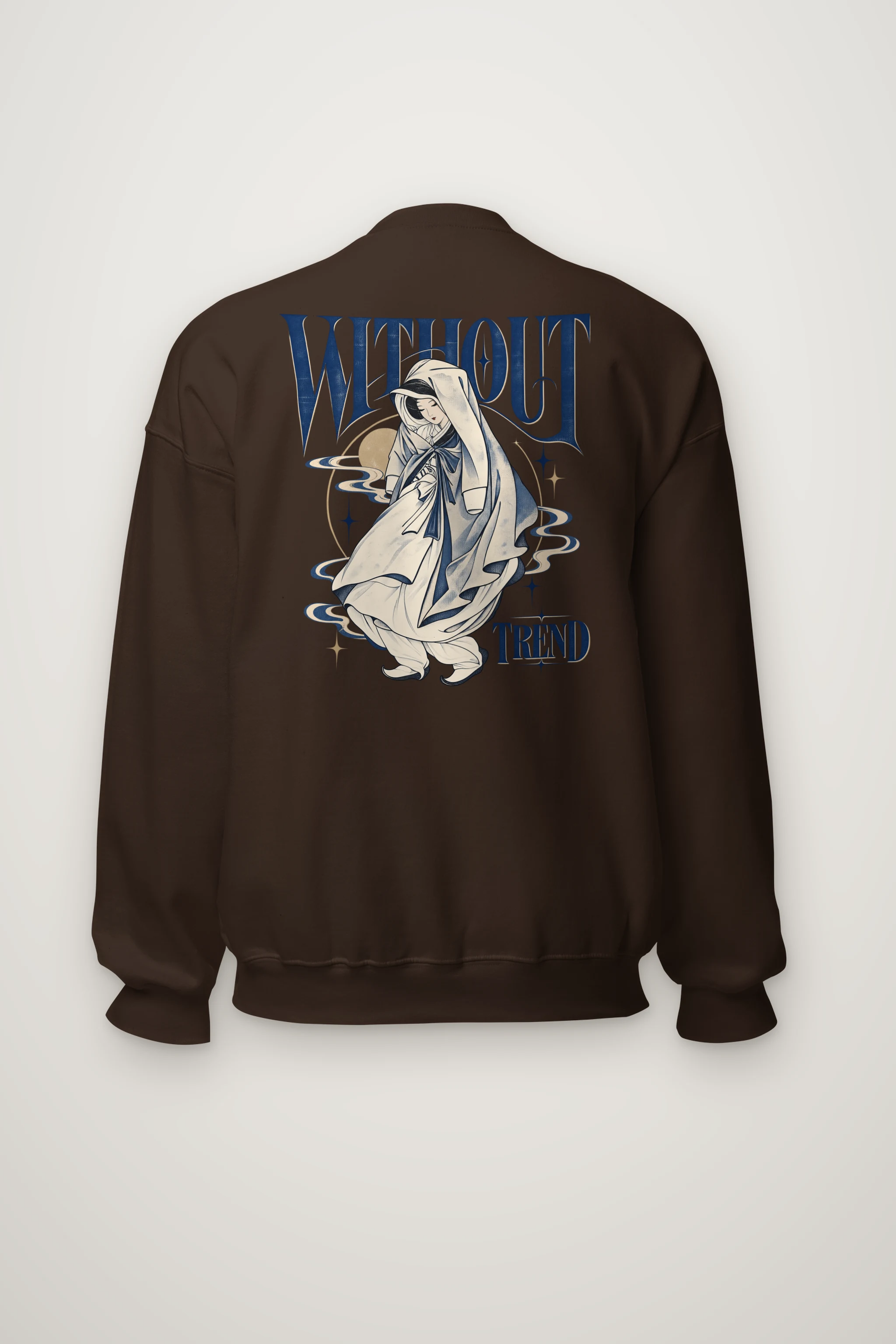 "Without Trend" Heavy Blend Unisex Crewneck Sweatshirt