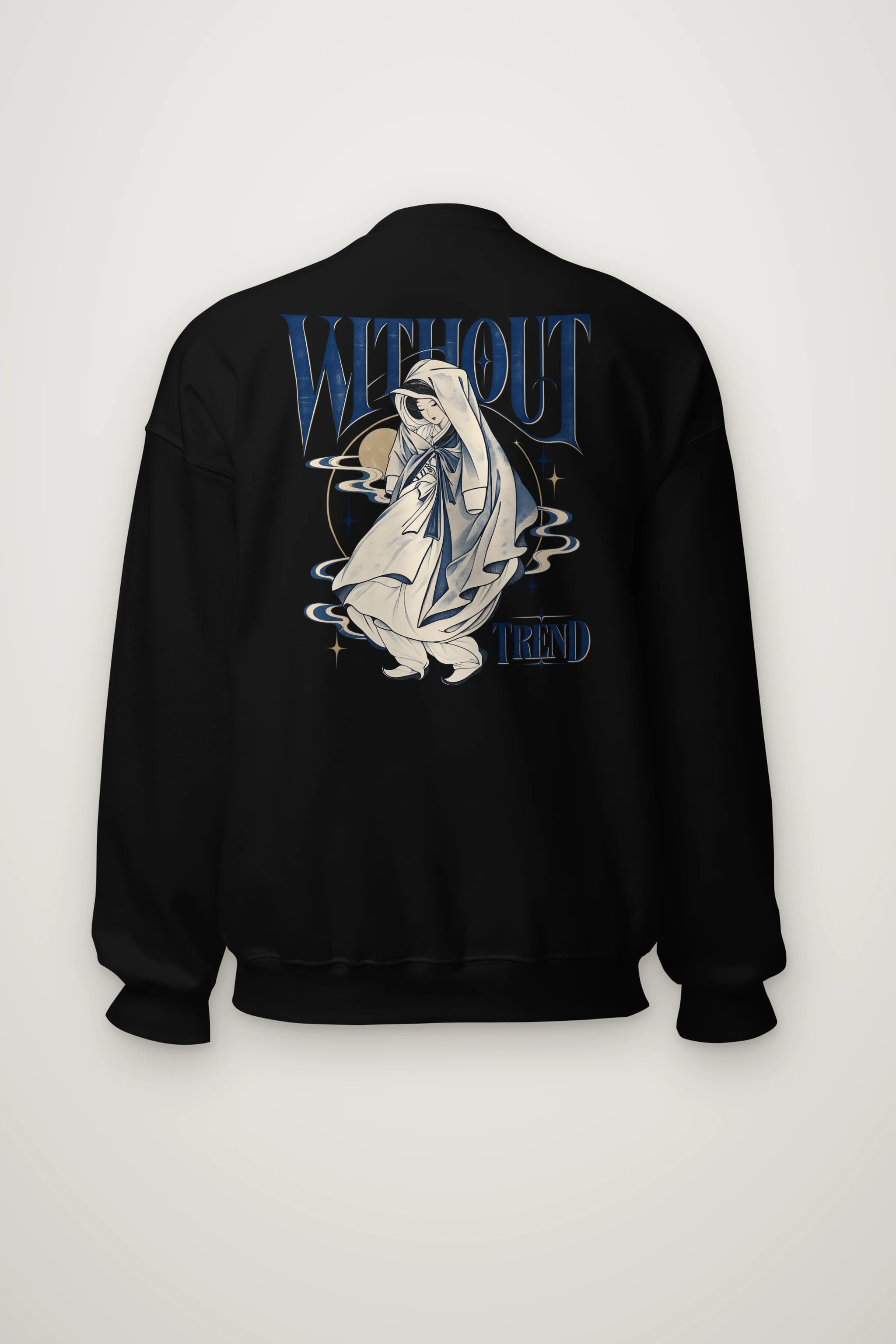 "Without Trend" Heavy Blend Unisex Crewneck Sweatshirt