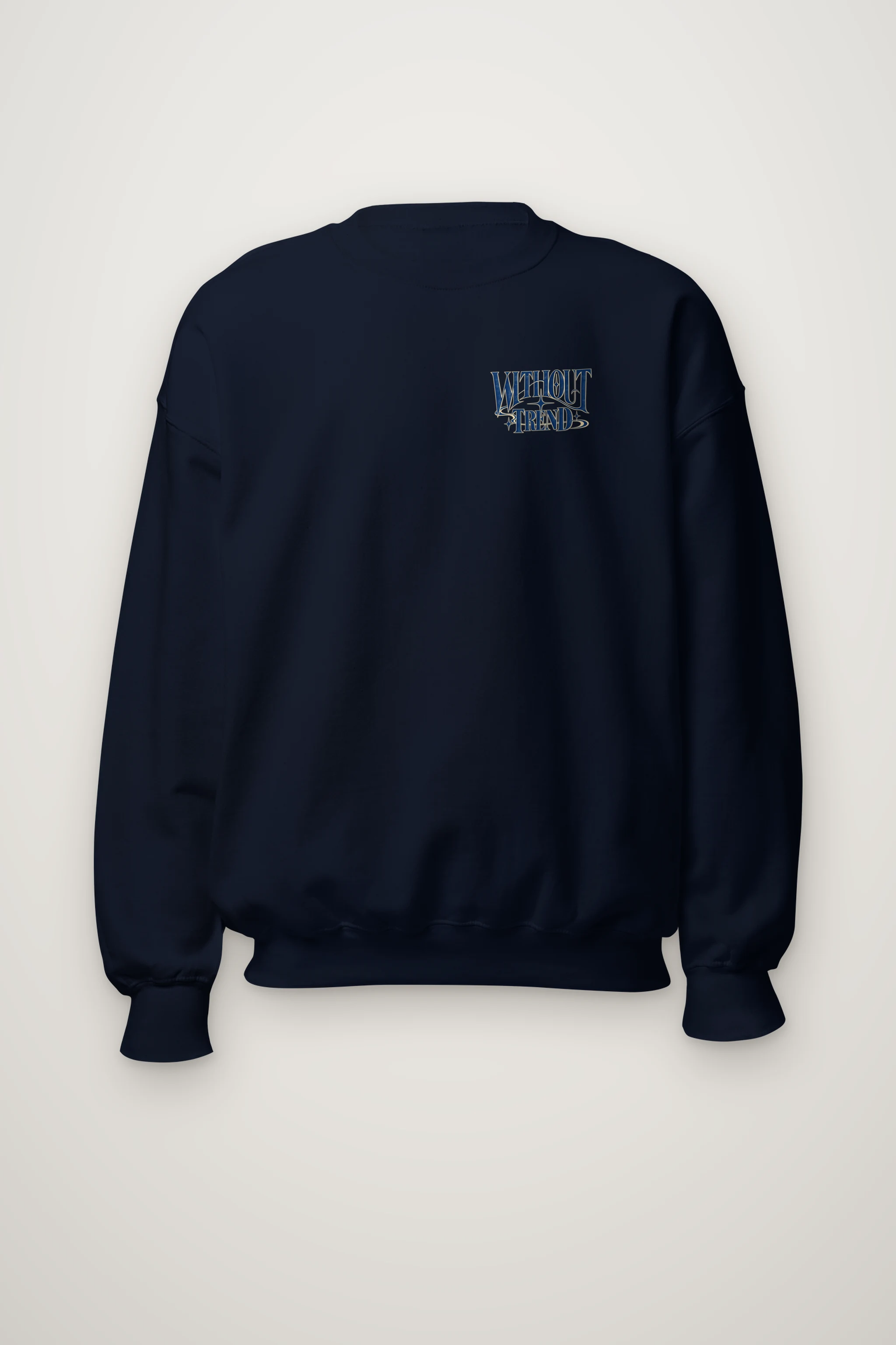 "Without Trend" Heavy Blend Unisex Crewneck Sweatshirt
