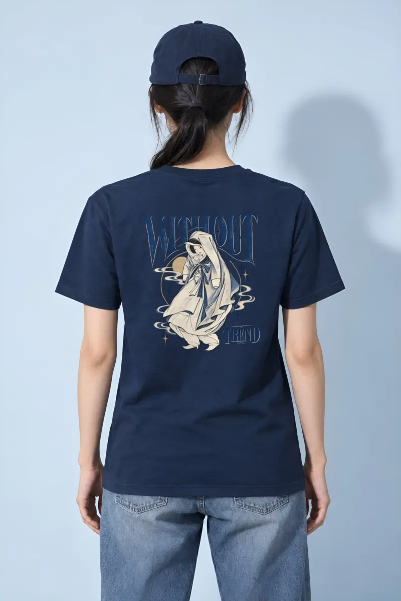 "Without Trend" Heavyweight Unisex Crewneck T-shirt