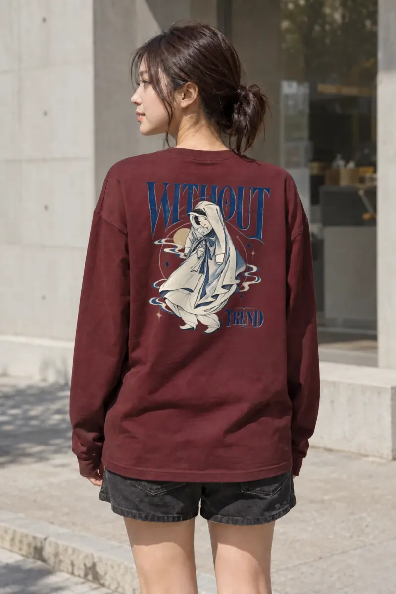 "Without Trend" Unisex Longsleeve T-shirt | Gildan 2400