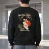"Woman On A Swing" Heavy Blend Unisex Crewneck Sweatshirt
