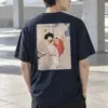 "Woman On A Swing" Heavyweight Unisex Crewneck T-shirt | Gildan 5000