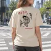 "Woman On A Swing" Heavyweight Unisex Crewneck T-shirt | Gildan 5000