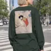"Woman On A Swing" Unisex Longsleeve T-shirt | Gildan 2400