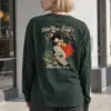 "Woman On A Swing" Unisex Longsleeve T-shirt | Gildan 2400