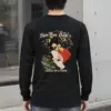 "Woman On A Swing" Unisex Longsleeve T-shirt