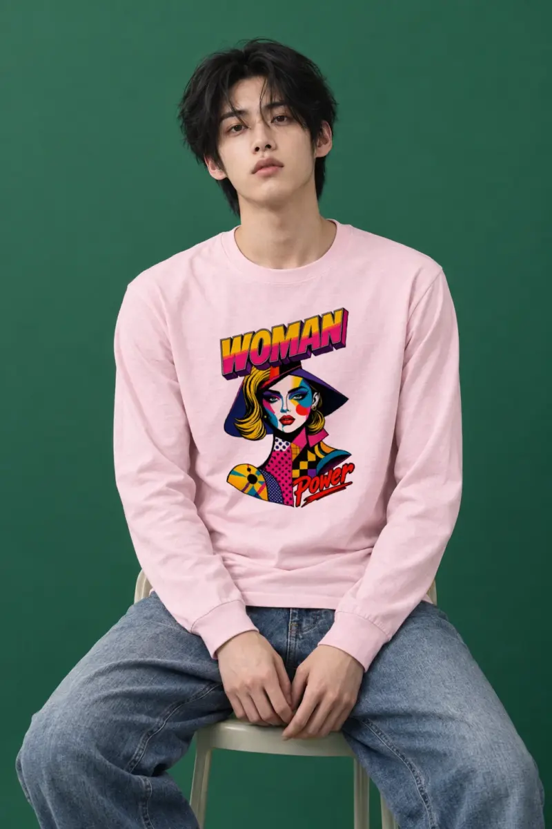 "Woman Power" Unisex Longsleeve T-shirt
