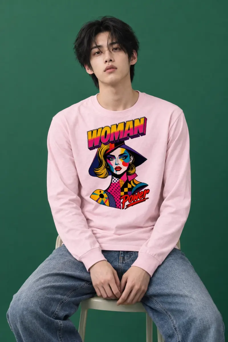 "Woman Power" Unisex Longsleeve T-shirt