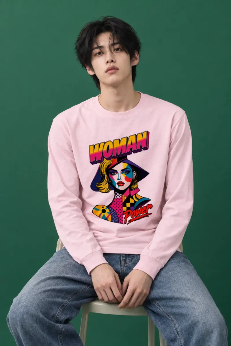 "Woman Power" Unisex Longsleeve T-shirt