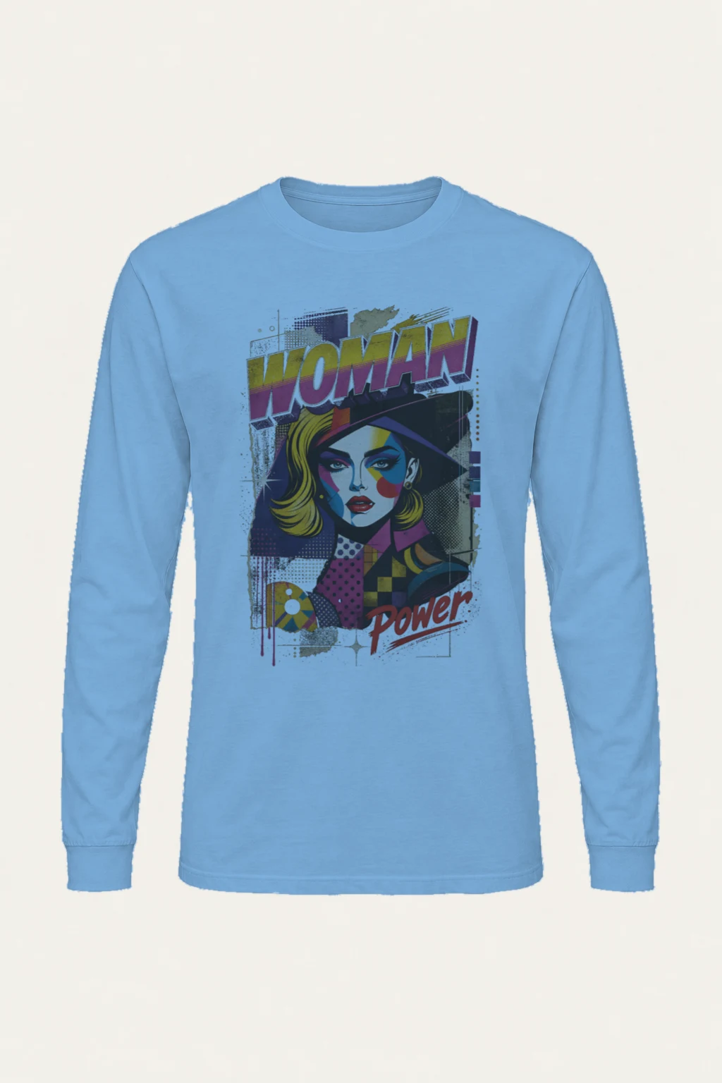 "Woman Power" Unisex Longsleeve T-shirt | Gildan 2400