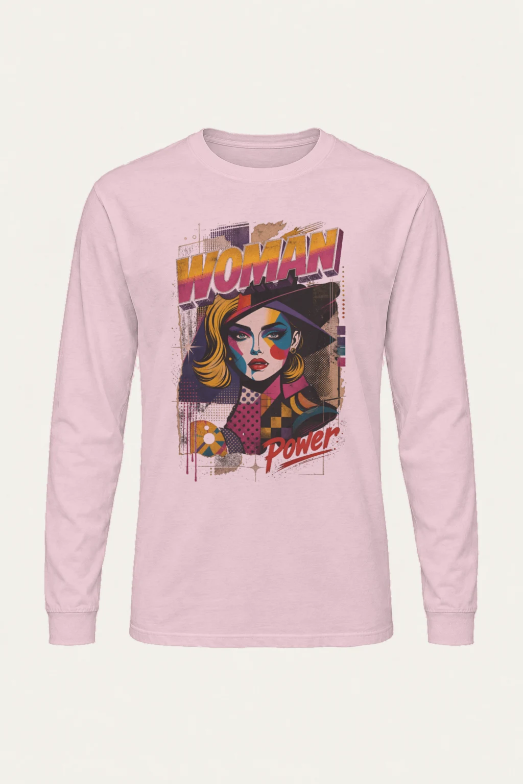 "Woman Power" Unisex Longsleeve T-shirt | Gildan 2400