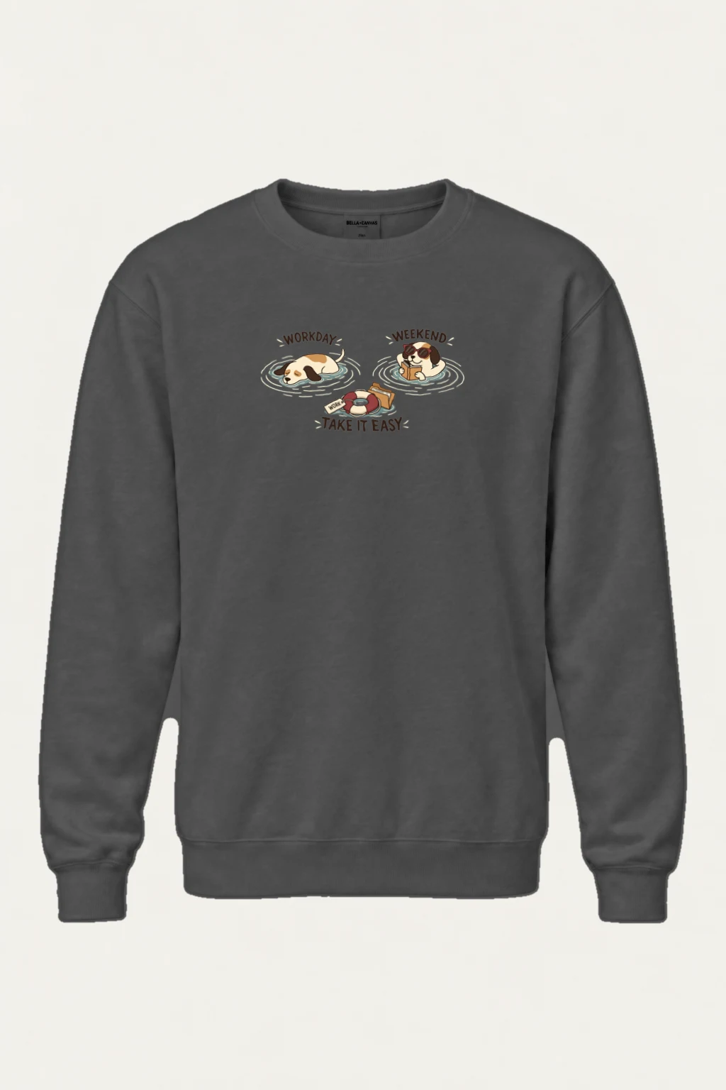 "Workday Weekend" Heavy Blend Unisex Crewneck Sweatshirt | Gildan 18000