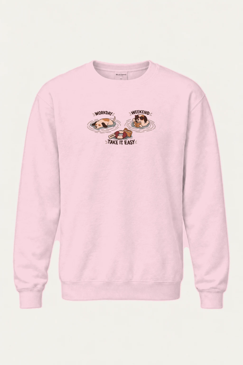"Workday Weekend" Heavy Blend Unisex Crewneck Sweatshirt | Gildan 18000