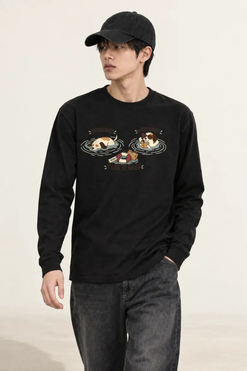 "Workday Weekend" Unisex Longsleeve T-shirt | Gildan 2400