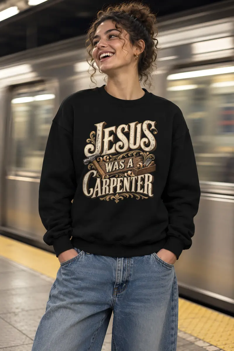 "Workshop Faith" Heavy Blend Unisex Crewneck Sweatshirt