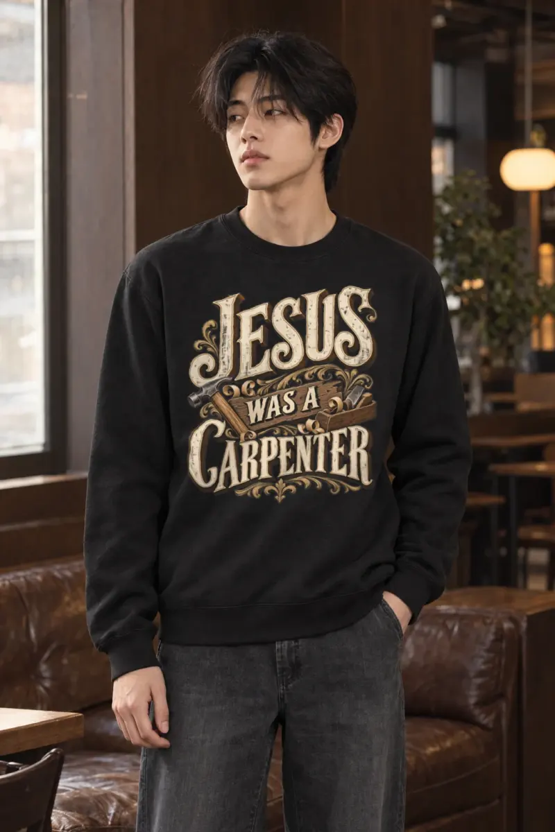 "Workshop Faith" Heavy Blend Unisex Crewneck Sweatshirt | Gildan 18000