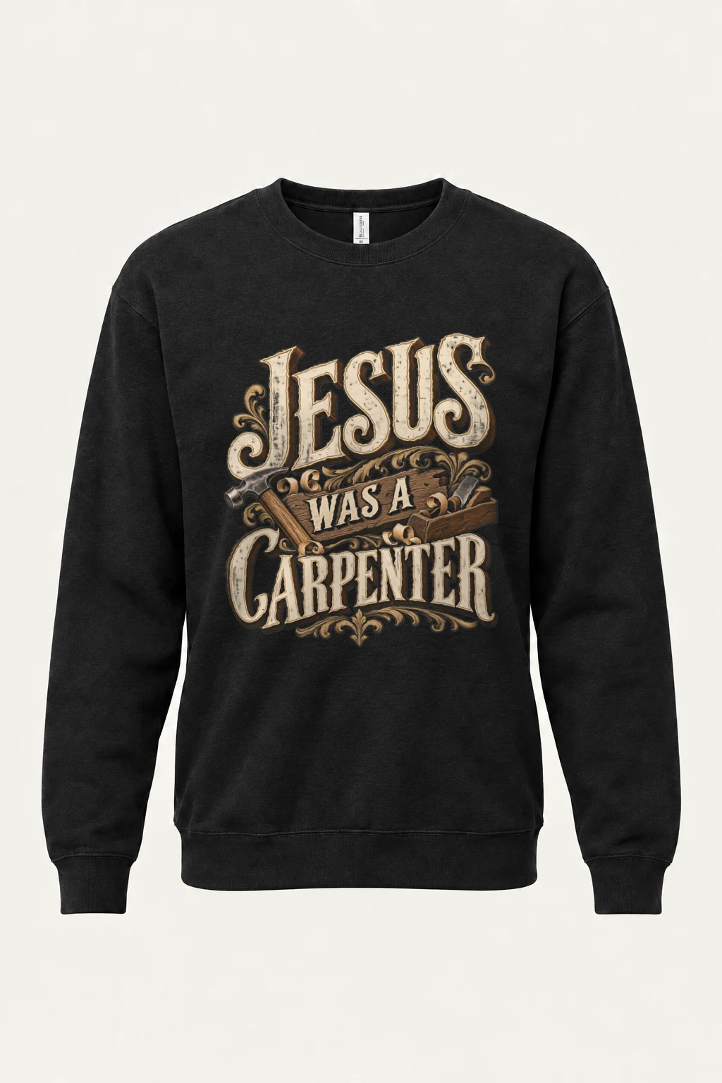 "Workshop Faith" Heavy Blend Unisex Crewneck Sweatshirt | Gildan 18000