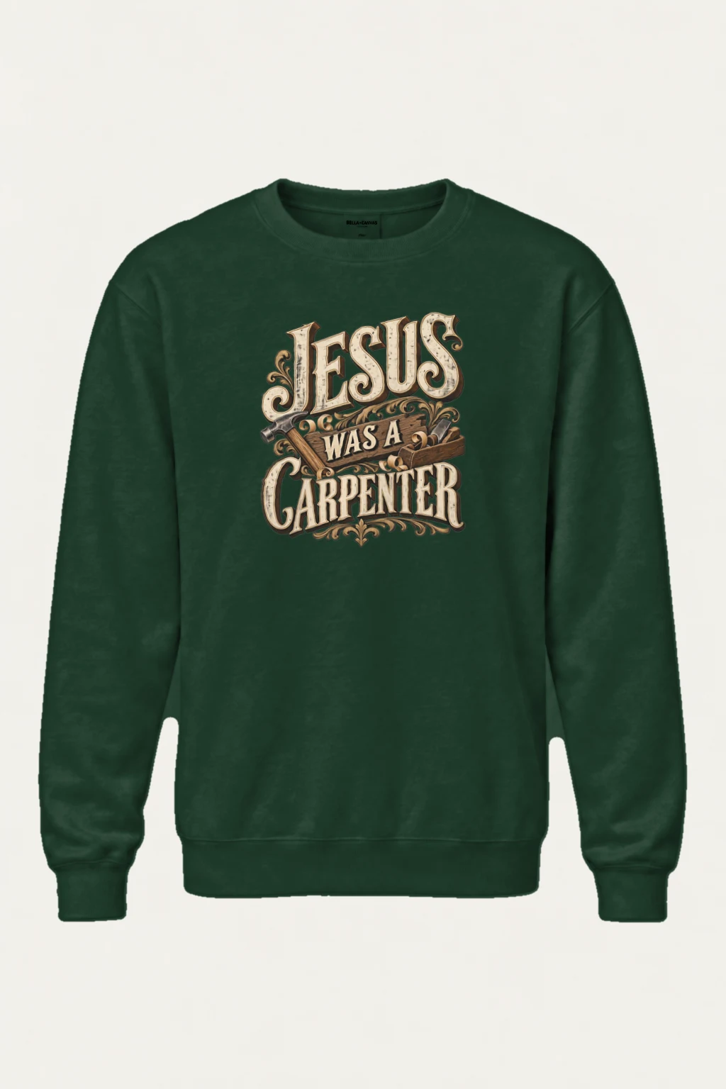 "Workshop Faith" Heavy Blend Unisex Crewneck Sweatshirt | Gildan 18000