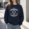 "Nautical Anchor Wheel" Heavy Blend Unisex Crewneck Sweatshirt | Gildan 18000