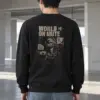 "World On Mute" Heavy Blend Unisex Crewneck Sweatshirt