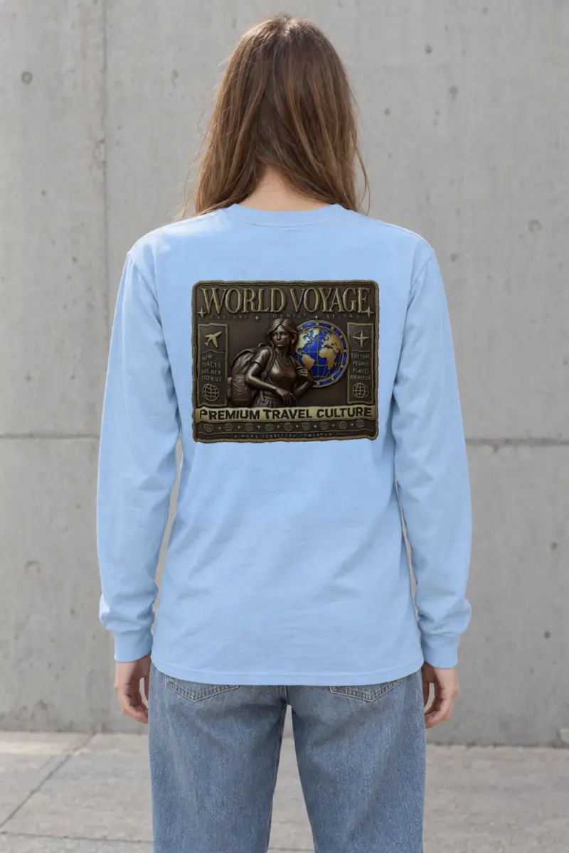 "World Voyage" Unisex Longsleeve T-shirt