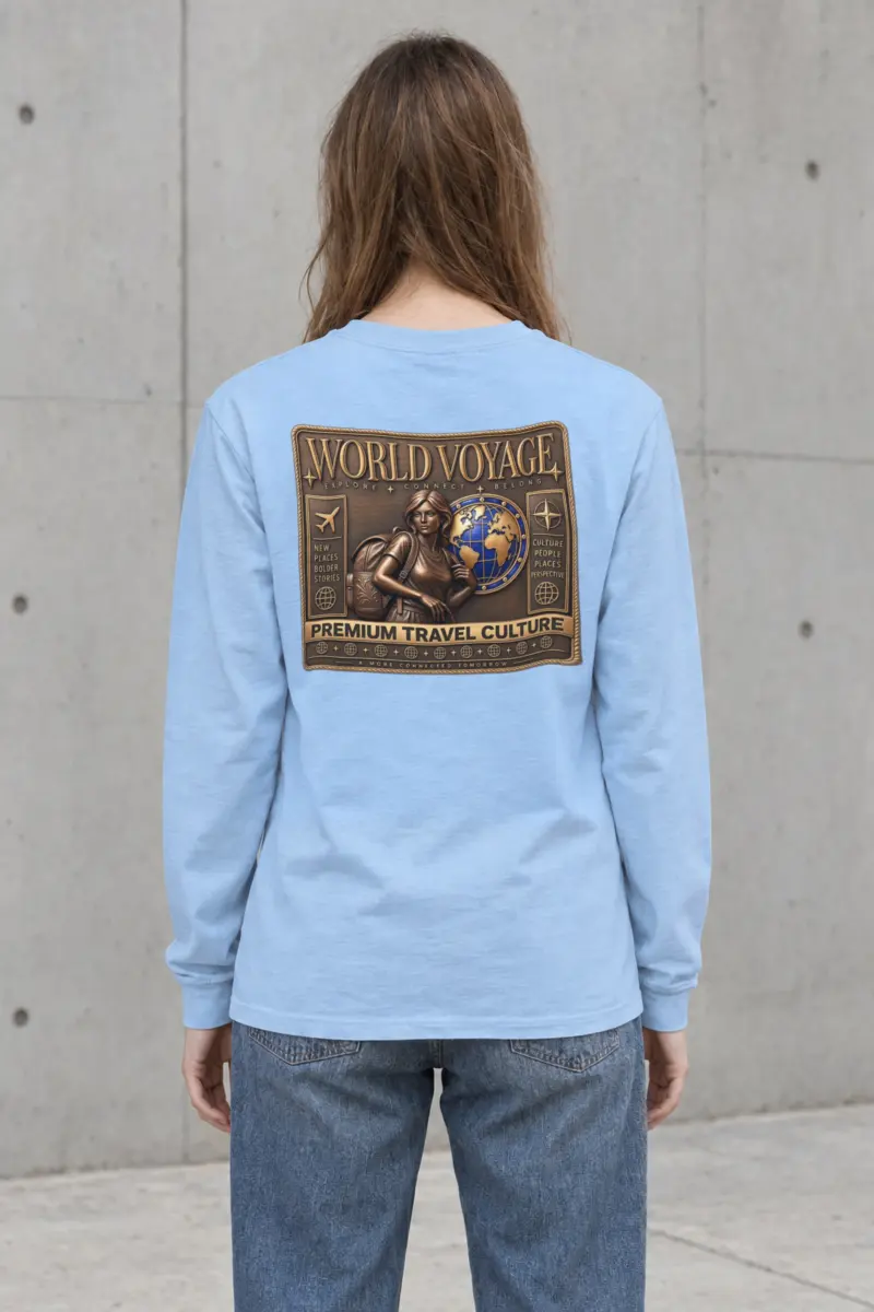 "World Voyage" Unisex Longsleeve T-shirt