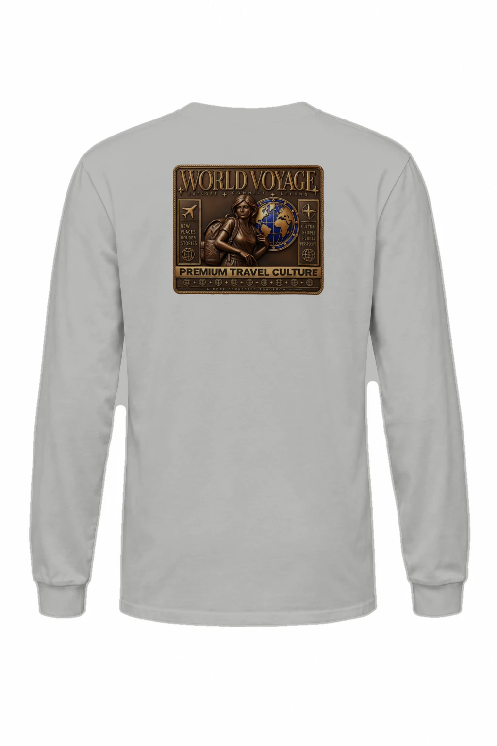 "World Voyage" Unisex Longsleeve T-shirt | Gildan 2400