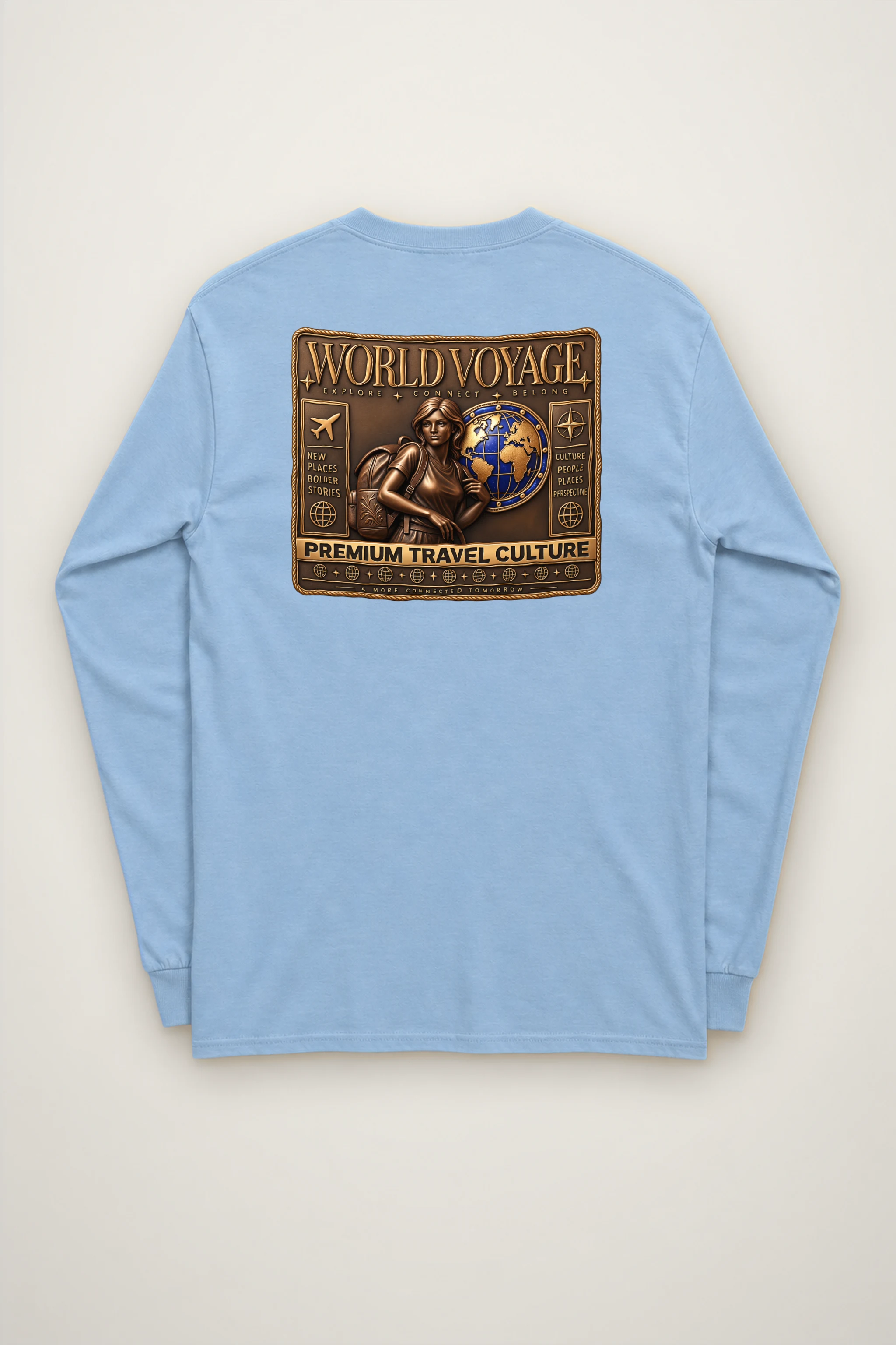 "World Voyage" Unisex Longsleeve T-shirt