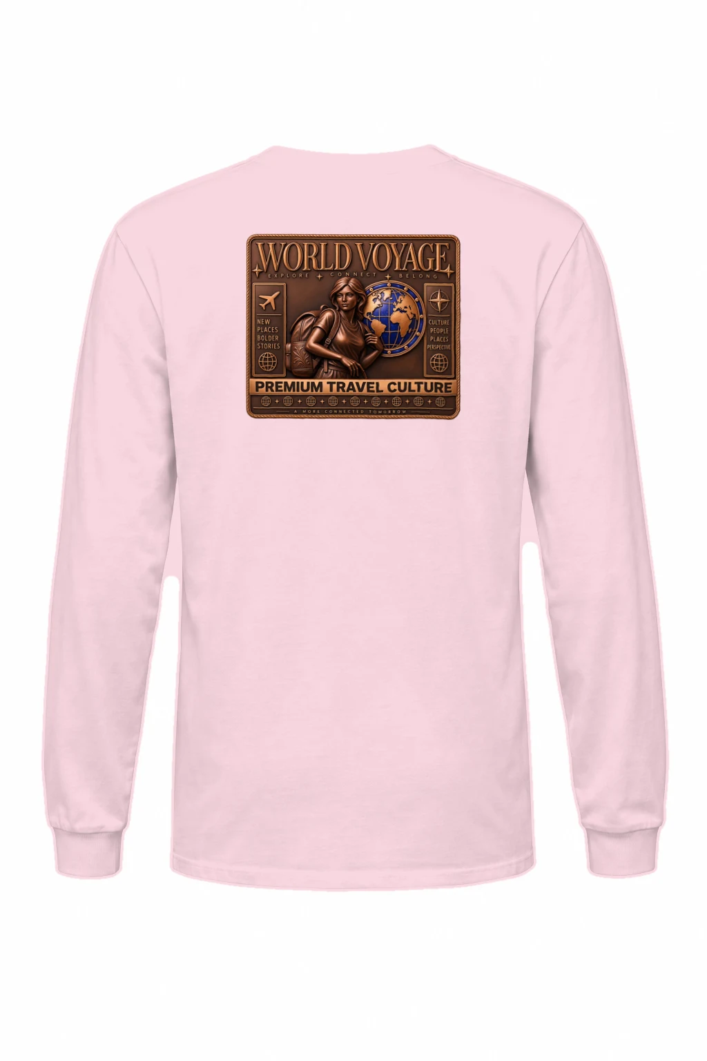 "World Voyage" Unisex Longsleeve T-shirt | Gildan 2400