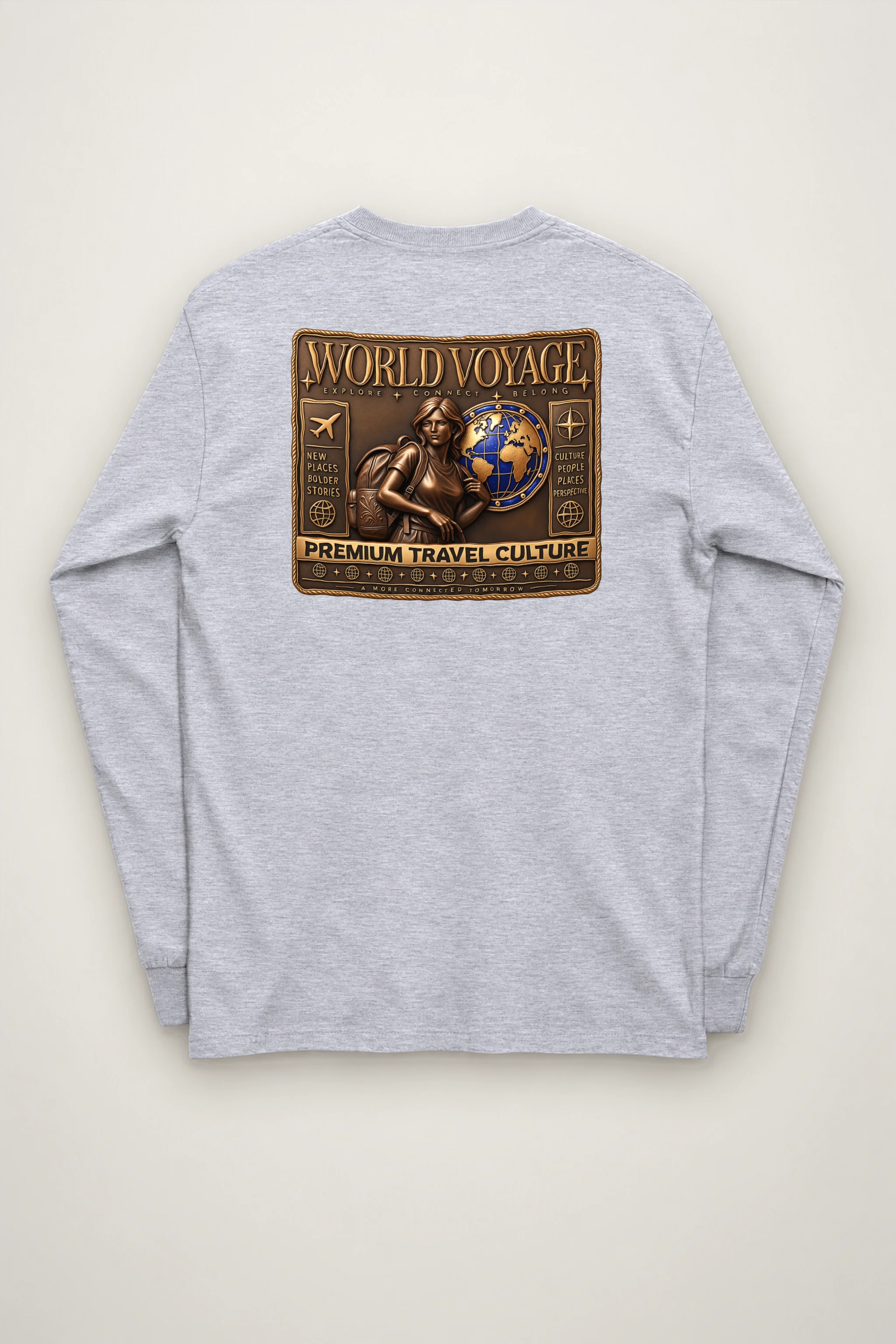 "World Voyage" Unisex Longsleeve T-shirt