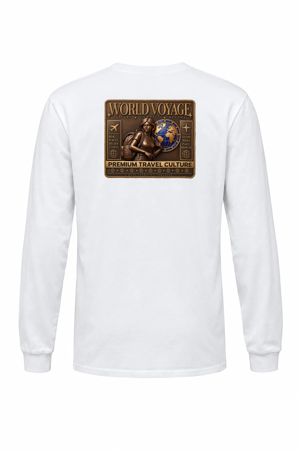 "World Voyage" Unisex Longsleeve T-shirt | Gildan 2400