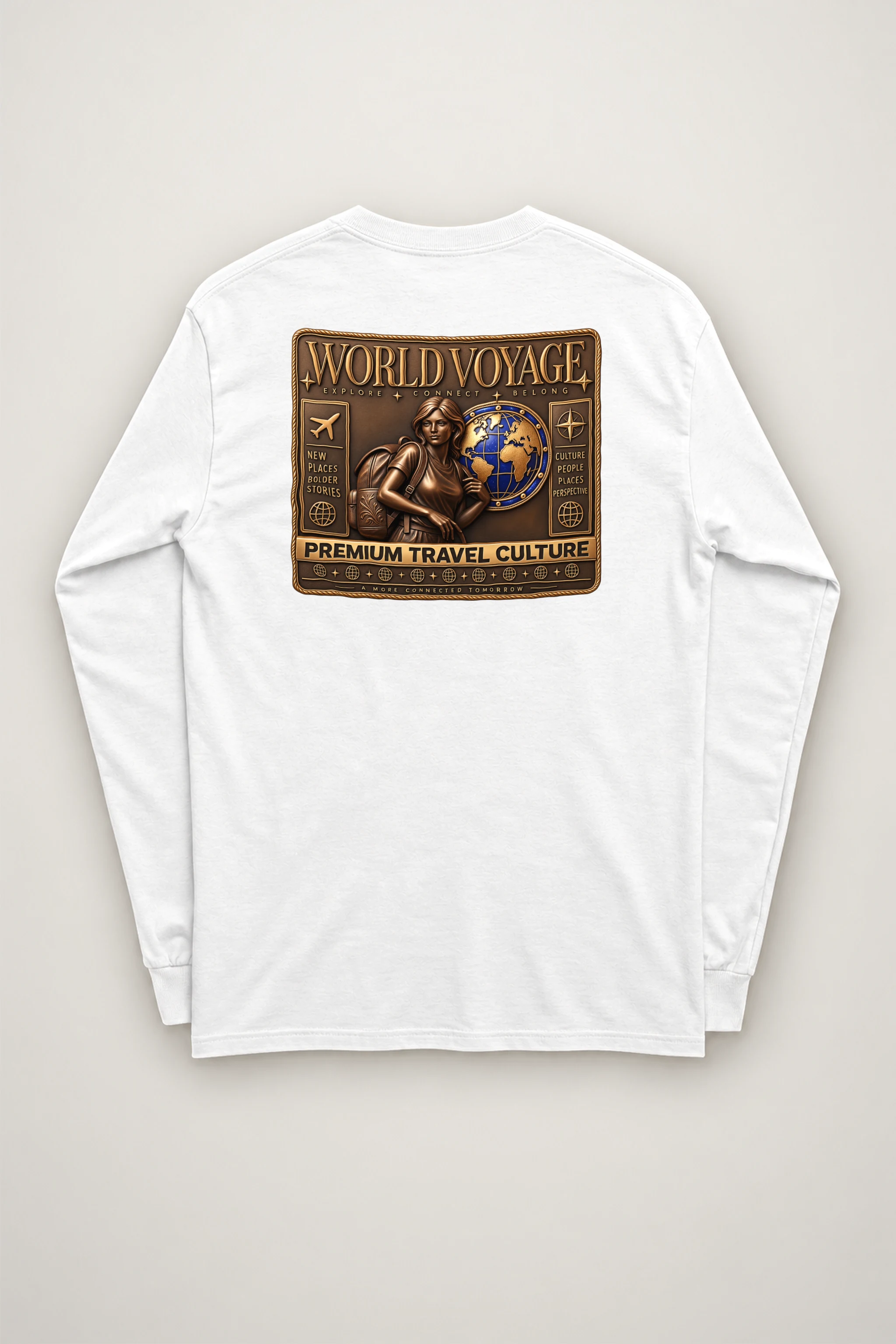 "World Voyage" Unisex Longsleeve T-shirt