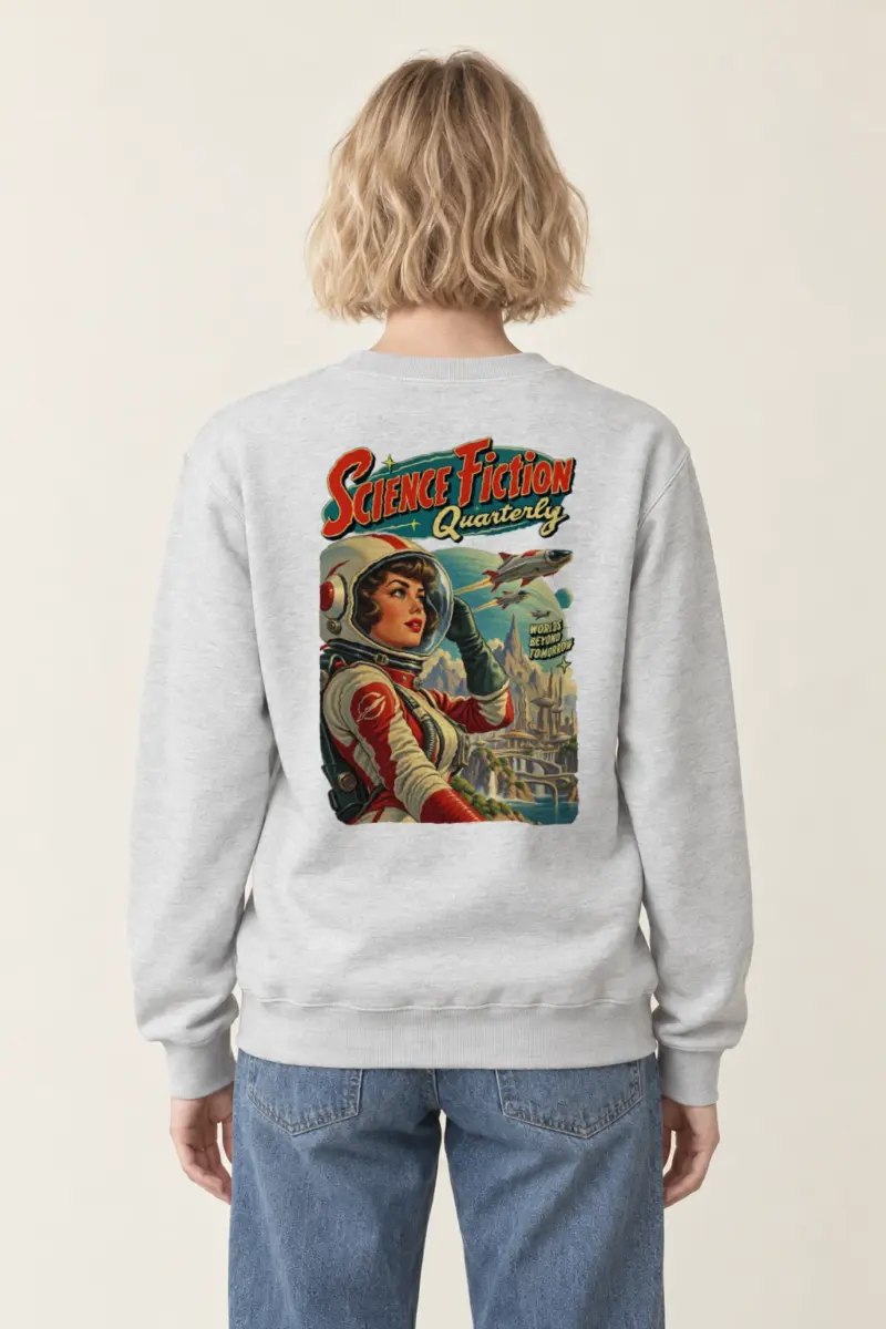 "Worlds Beyond Tomorrow" Heavy Blend Unisex Crewneck Sweatshirt | Gildan 18000