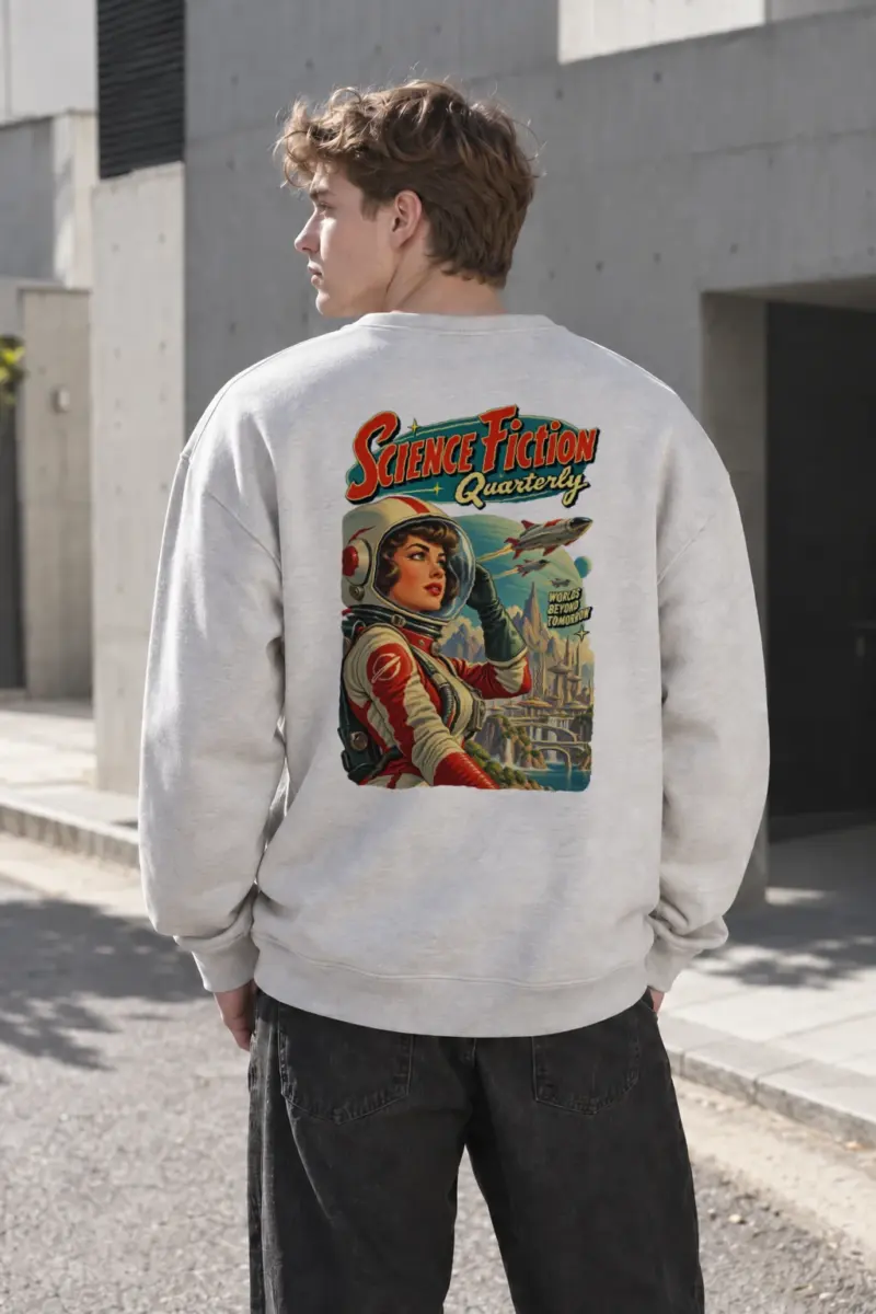 "Worlds Beyond Tomorrow" Heavy Blend Unisex Crewneck Sweatshirt | Gildan 18000