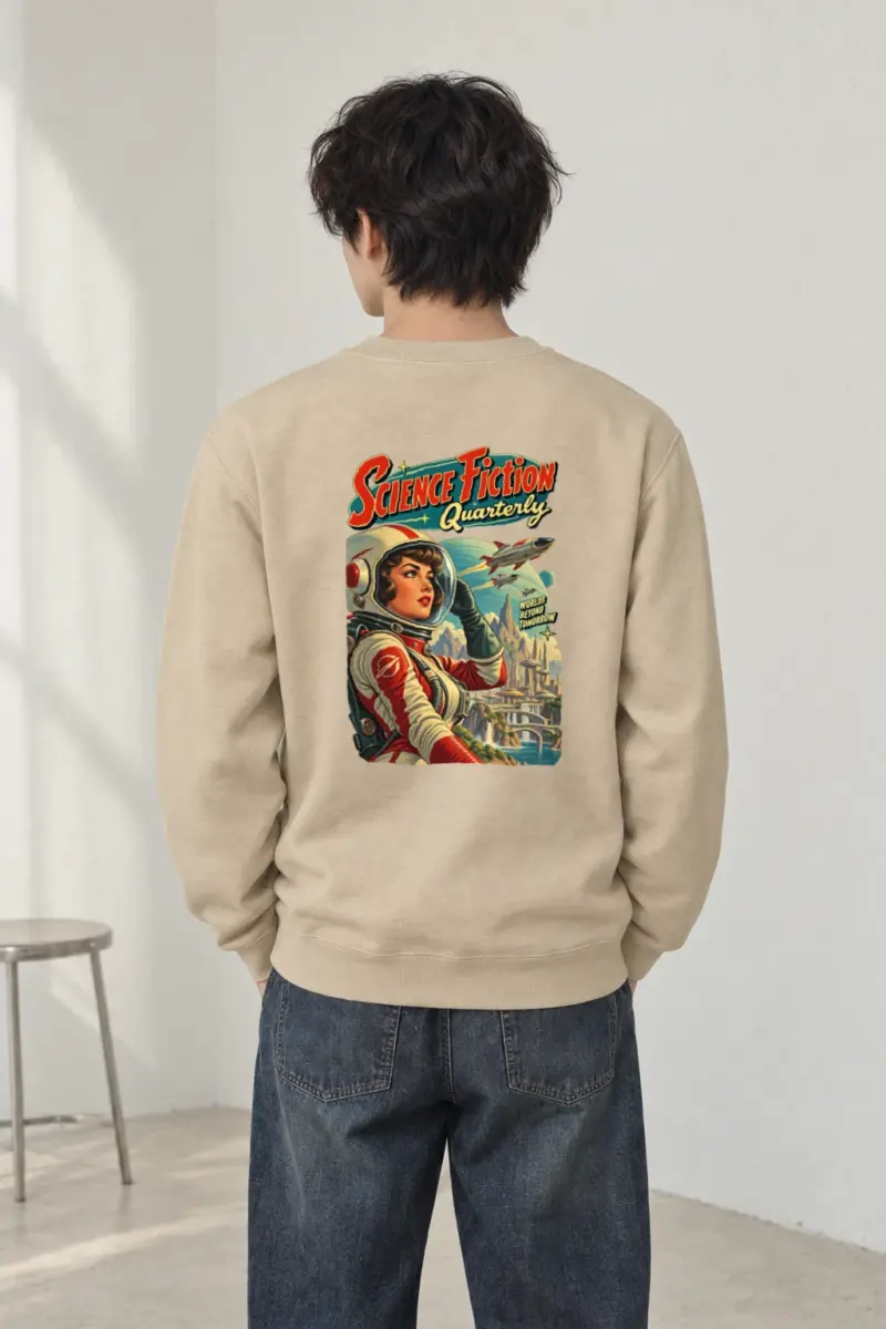 "Worlds Beyond Tomorrow" Heavy Blend Unisex Crewneck Sweatshirt