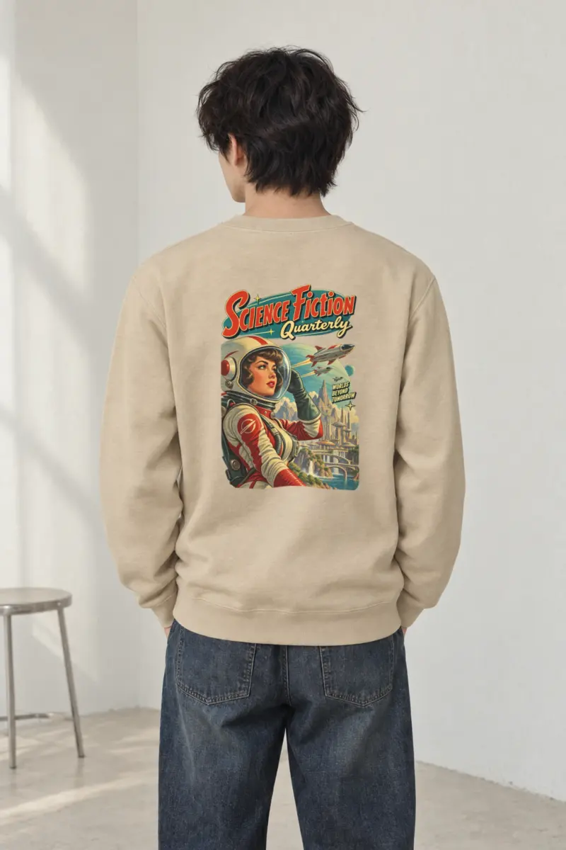 "Worlds Beyond Tomorrow" Heavy Blend Unisex Crewneck Sweatshirt