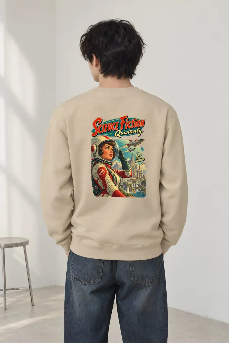 "Worlds Beyond Tomorrow" Heavy Blend Unisex Crewneck Sweatshirt