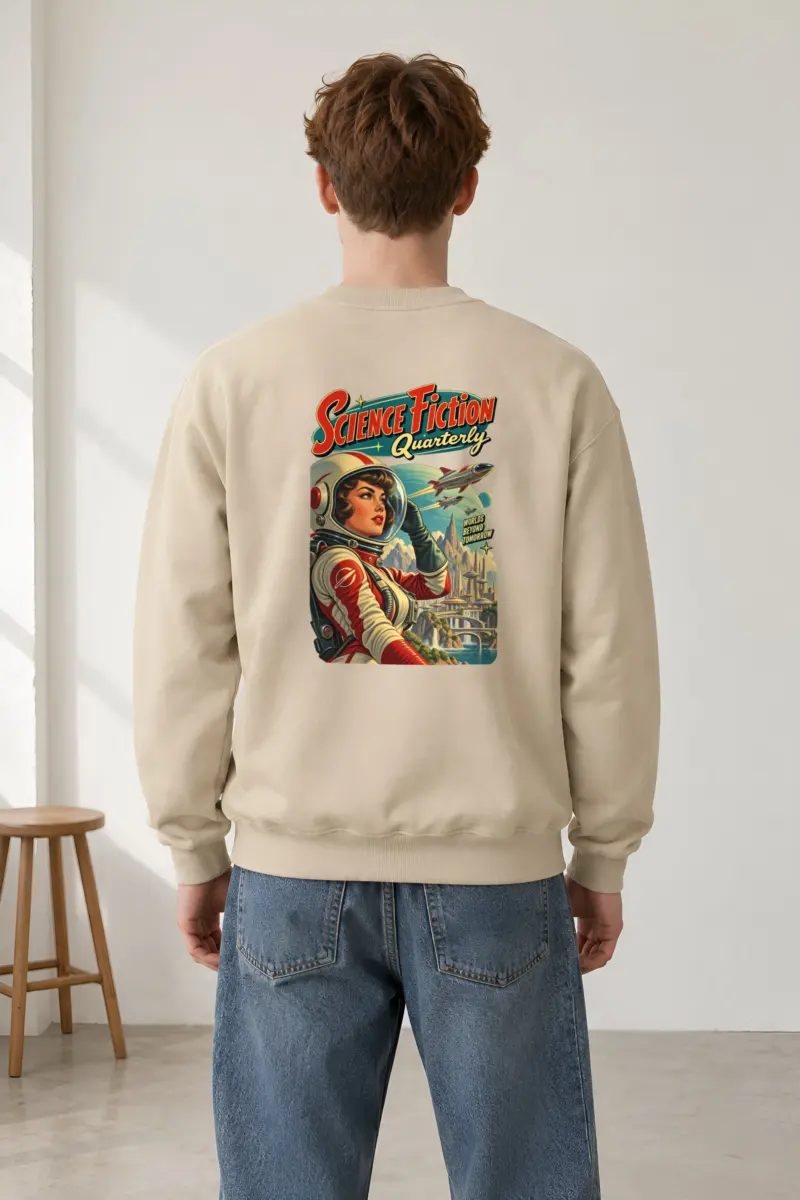 "Worlds Beyond Tomorrow" Heavy Blend Unisex Crewneck Sweatshirt