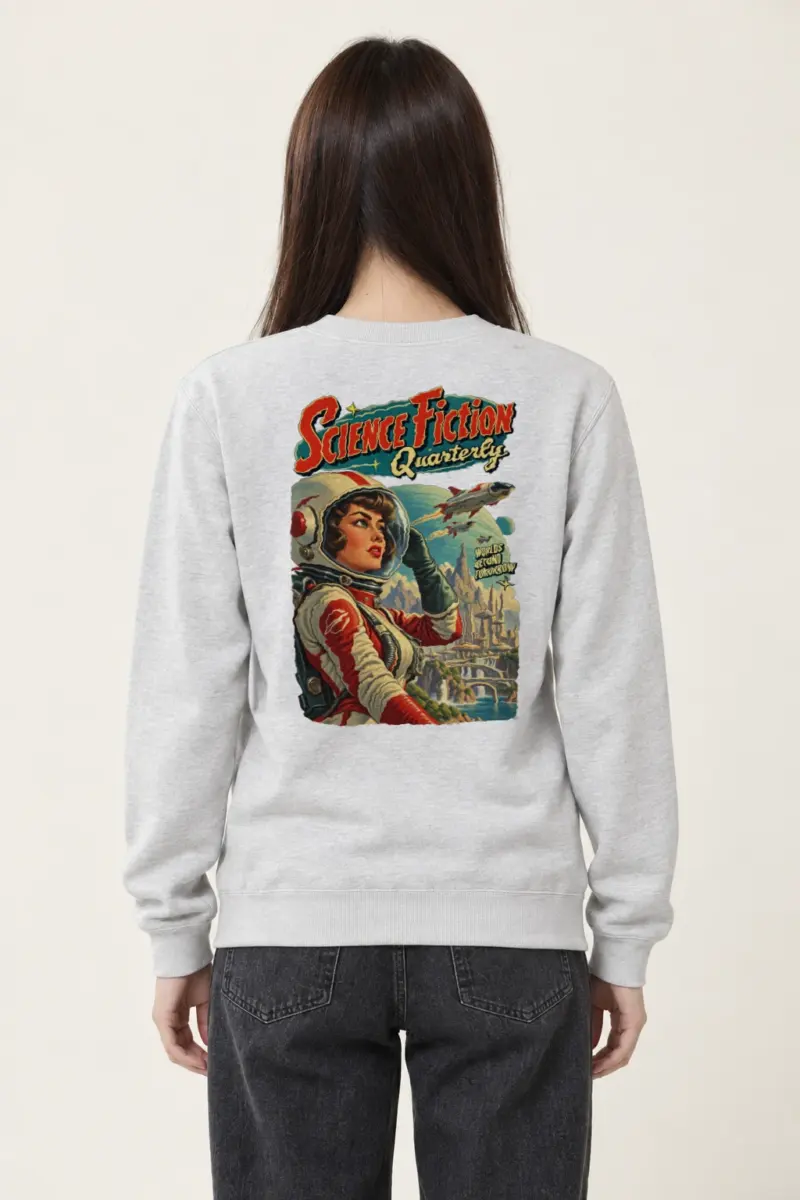 "Worlds Beyond Tomorrow" Heavy Blend Unisex Crewneck Sweatshirt