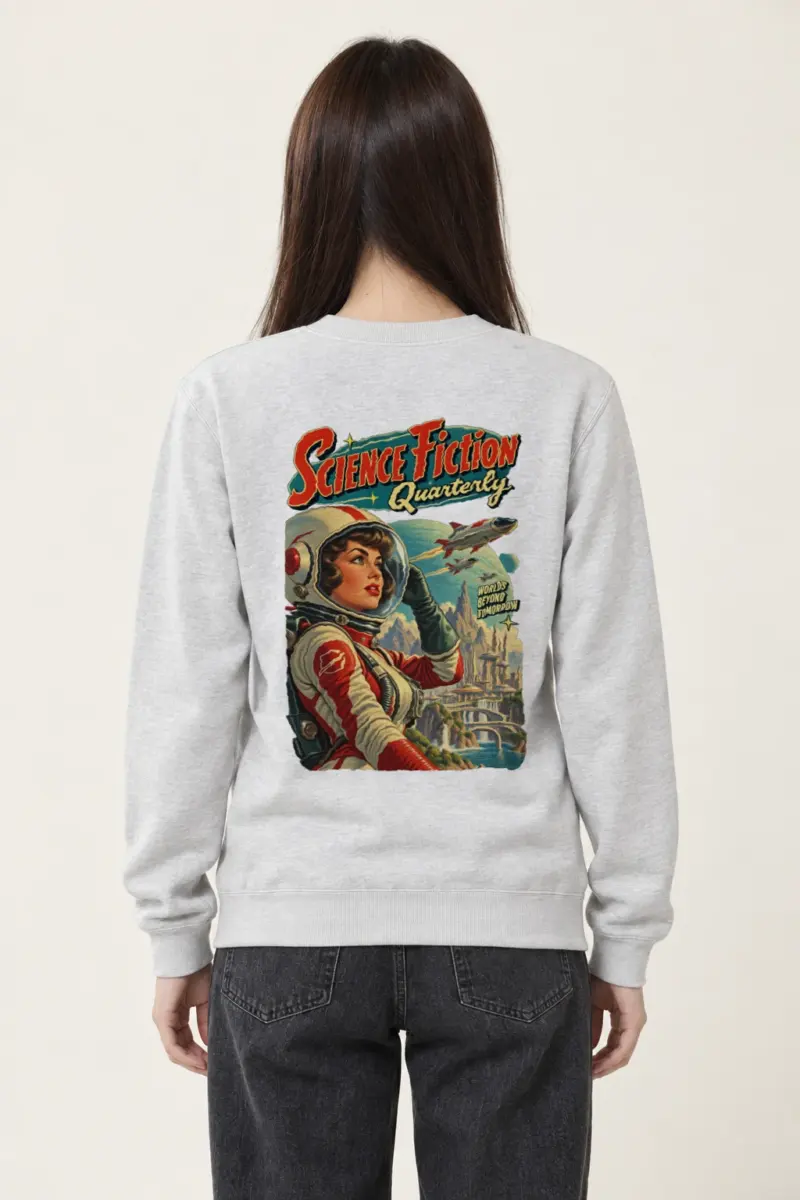 "Worlds Beyond Tomorrow" Heavy Blend Unisex Crewneck Sweatshirt